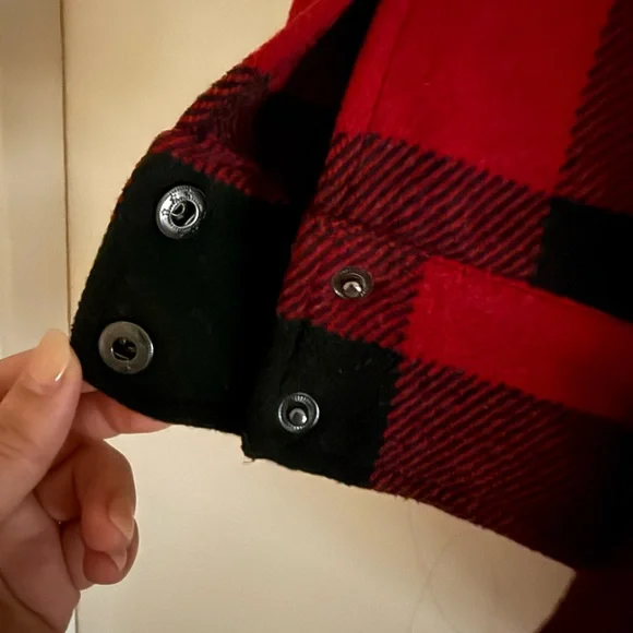 BB Dakota Eldridge Plaid Shirt Jacket- Size M- like new!! Excellent condition - Picture 9 of 9